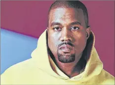  ?? PHOTO BY MARIO SORRENTI ?? Kanye West has certainly had a busy week of headlines.