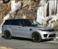  ?? MARC GRASSO — BOSTON HERALD ?? Range Rover’s Sport HST has all the styling and options that the brand’s affluent consumers expect.