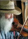  ??  ?? The Ozark Folk Center in Mountain View hosts its annual Old-Time Fiddle Weekend today-Saturday.