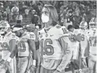  ?? MATT CASHORE/USA TODAY SPORTS ?? Clemson QB Trevor Lawrence has missed the past two games after testing positive for COVID-19.