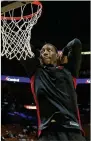  ?? DAVID SANTIAGO / MIAMI HERALD ?? Heat rookie forward Bam Adebayo failed to score in a preseason-high eight minutes against Charlotte.