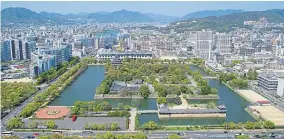  ??  ?? OUT OF THE RUINS: The Japanese city is now home to more than 1 million