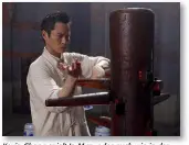  ??  ?? Kevin Cheng spielt Ip Man, oder auch wie in der Serie Ye Wen genannt