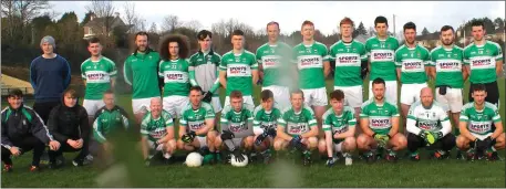  ??  ?? The Listry team that defeated Fossa in the East Kerry IFC (Fr Galvin Cup) Final replay last on Sunday in Lewis Road, Killarney