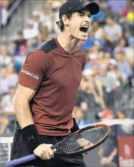  ?? Mark J. Terrill Associated Press ?? INDIAN WELLS has not been kind to Andy Murray, and it was downright cruel to tennis’ top-ranked player on Saturday, when he lost to Canada’s Vasek Pospisil.