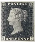  ?? ?? Queen Victoria
The penny black first appeared in 1840