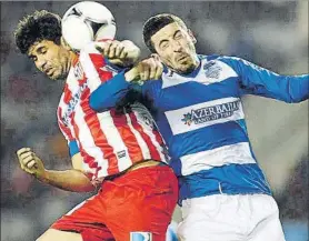  ?? FOTO: ATLETI ?? El Atlético, con Diego Costa, jugó en Bakú en el año 2013