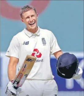  ?? PTI ?? Joe Root became the first player to score a double hundred in his 100th Test on Saturday.