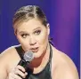  ??  ?? Amy Schumer