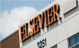  ?? Photograph: Kristoffer Tripplaar/Alamy ?? Elsevier is one of a few companies that publish peer-reviewed climate research, but it also consults with industry to find oil and gas reserves.