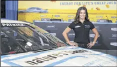  ?? ASSOCIATED PRESS 2015 ?? Danica Patrick has lost her primary sponsor, which claims she promoted competing products.