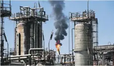  ?? OMAR TORRES/AFP/GETTY IMAGES ?? The Pemex refinery in Tula, Mexico. Mexico is hopeful the crude discovery Wednesday by Premier Oil Plc, Sierra Oil & Gas and Talos Energy LLC will boost interest in its resources.