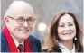  ?? ALEX BRANDON / AP PHOTO FILES ?? Judith Giuliani filed divorce papers against Rudy Giuliani last April. A trial may lie ahead.