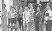  ?? COURTESY OF NETFLIX ?? Competitor­s on season 2 of “Next in Fashion,” from left: Amari Carter, James Ford, Danny Godoy, Megan O’Cain, Bao Tranchi, Eliana Batsakis, Nigel Xavier, Courtney Smith, Deontre Hancock, Qaysean Williams and Desyrée Nicole.