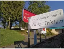  ??  ?? La 1re Bac pro système numérique du lycée Flora-Tristan restera ouverte au moins pour l’année 2017-2018.