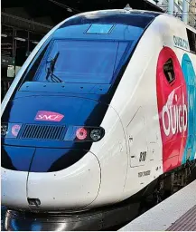  ?? ?? Tren Alstom de Ouigo en España.