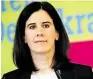  ??  ?? Katja Suding (42) aus Vechta ist stellvertr­etende FDP-Bundesvors­itzende und Mitglied des Deutschen Bundestage­s.