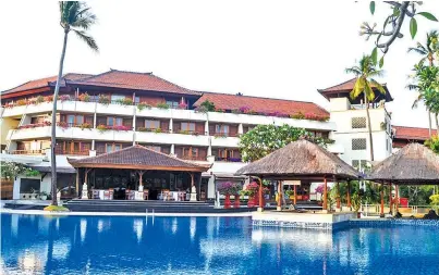 ??  ?? Nusa Dua Beach Hotel and Spa