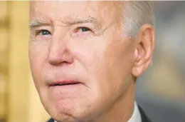  ?? MANDEL NGAN/GETTY-AFP ?? Widespread criticism over President Joe Biden’s memory has no implicatio­ns for his policy record or priorities, and shouldn’t be the focus, says F.D. Flam.