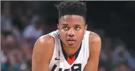  ?? GETTY IMAGES ?? Markelle Fultz worked out for Philadelph­ia on Saturday night, as the 76ers moved toward acquiring the No 1 NBA Draft pick from the Boston Celtics.