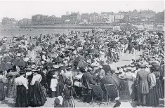  ??  ?? Margate in its late Victorian prime, above. The reopened Dreamland, right, which has run into financial difficulti­es again