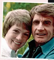  ??  ?? Volatile: With her second husband, director Blake Edwards