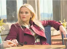  ??  ?? Secrets: Reese Witherspoo­n as Madeline Mackenzie in ‘Big Little Lies’