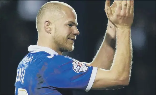  ?? Pictures: Joe Pepler ?? REFLECTION­S Former Pompey skipper Johnny Ertl didn’t enjoy Richie Barker’s short time as manager at Fratton Park. Below: Richie Barker.