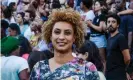  ??  ?? Marielle Franco in Cinelândia Square, Rio de Janeiro, in January 2018. Photograph: Ellis Rua/AP