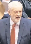  ??  ?? Motion: Labour leader Jeremy Corbyn addresses the Commons yesterday