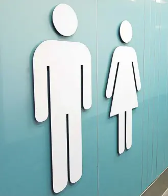  ?? Picture: Getty. ?? The place where advantages in science theory begin? An Abertay academic thinks difference­s in male and female toilet behaviour could explain why males get ahead in physics.