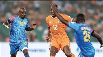  ?? ?? DR Congo would be looking for consolatio­n against South in today’s third-place match