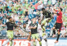  ?? FOTOS: EL HERALDO ?? En 2015, Olimpia se estrenó cayendo 2-1 contra Seattle Sounders.