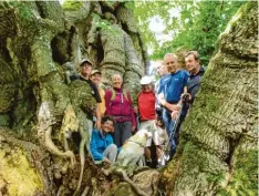  ?? Foto: Christine Seidl ?? Jakobsweg daheim: Von Dießen nach Wessobrunn ging die Kloster Tour des Lands berger Freundeskr­eises Jakobswege.