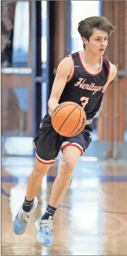  ?? Danielle Pickett, General Photograph­y ?? Carson Green and the Heritage Generals fell to Pickens in the first round of the Region 7-AAAA tournament in Tunnel Hill last week, ending their season.