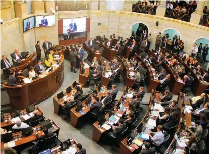  ?? FOTO ?? La mitad de las audiencias públicas fueron convocadas por las comisiones en que hace presencia la mayoría de los congresist­as paisas: segundas y séptimas, en Cámara y Senado.