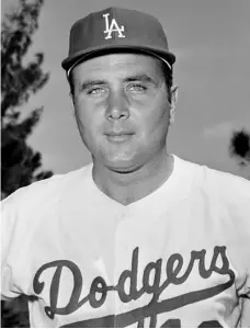  ?? AP Photo/File ?? In this 1965 file photo, Los Angeles Dodgers pitcher Ron Perranoski poses.