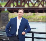 ?? Contribute­d photo ?? David Eldridge, running as a Democrat, is challengin­g longtime incumbent Mayor Mark Lauretti.