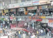  ?? ARVIND YADAV/HT FILE ?? Markets that sell tech goods, such as Nehru Place, will get appropriat­e signage that will identify its speciality.