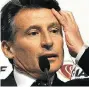  ??  ?? Sebastian Coe