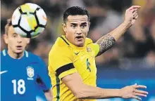  ?? Foto: Getty ?? Výzva Tim Cahill by rád jel na MS do Ruska a dal tam gól.