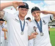  ?? GETTY ?? England skipper Joe Root (right) wants Ben Stokes to find Australia captain Steve Smith’s flaws which will help him in the Ashes.