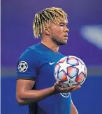  ??  ?? Chelsea’s Reece James was targeted