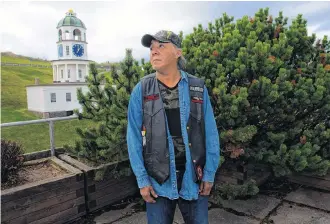  ?? RYAN TAPLIN - THE CHRONICLE HERALD ?? George Paul stands outside his lawyer's office on Brunswick Street on Thursday.