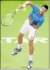  ?? Picture: GETTY IMAGES ?? POWER PLAY: Novak Djokovic serves to Andy Murray during the men’s singles final of the ATP Qatar Open on Saturday