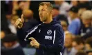  ?? Photograph: Javier García/Shuttersto­ck ?? Millwall manager Gary Rowett has said taking the knee is ‘causing a rift and divide’.