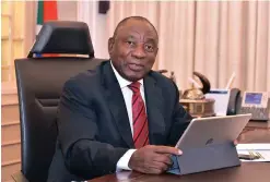  ?? PICTURE: ELMOND JIYANE/ GCIS ?? President Cyril Ramaphosa has pleaded for unity within the ANC, saying divisions within the party could cost them the elections next year.