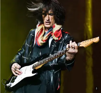  ?? ?? 5. Though Joe Perry is often associated with the Gibson Les Paul, the Strat has been central to his sound since the early 70s 5