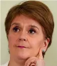  ?? ?? ‘Stunt’: Nicola Sturgeon