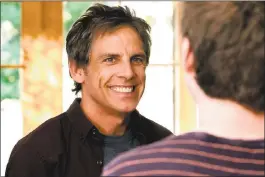  ??  ?? Ben Stiller plays a dad accompanyi­ng his son on visits to colleges in “Brad’s Status.”